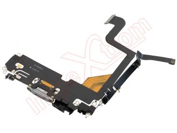 cable flex de calidad premium con conector de carga blanco / plata "silver" para iPhone 13 pro, a2638. Calidad PREMIUM